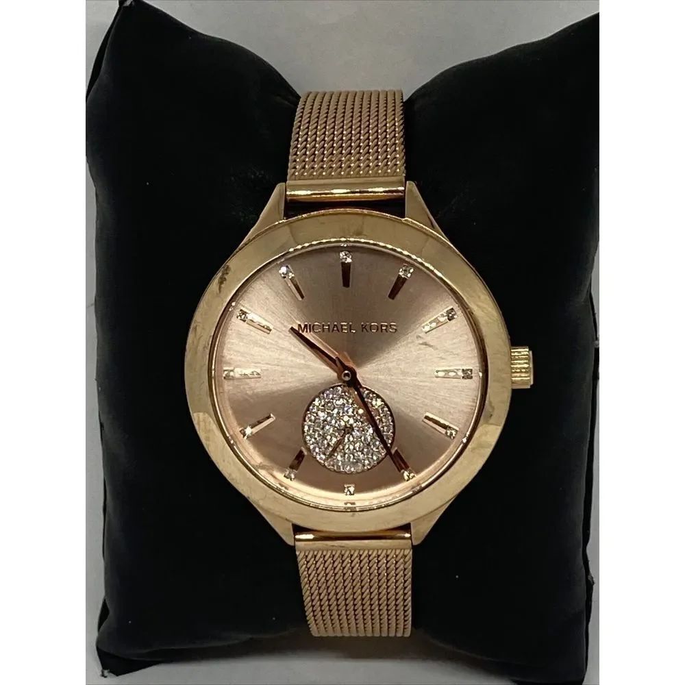 Michael Kors MK3921 Women's Stainless Steel Analog Dial Quartz Wrist Watch JK344